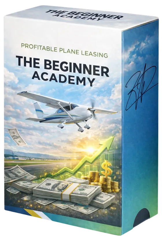 The Beginner Academy program box from Profitable Plane Leasing